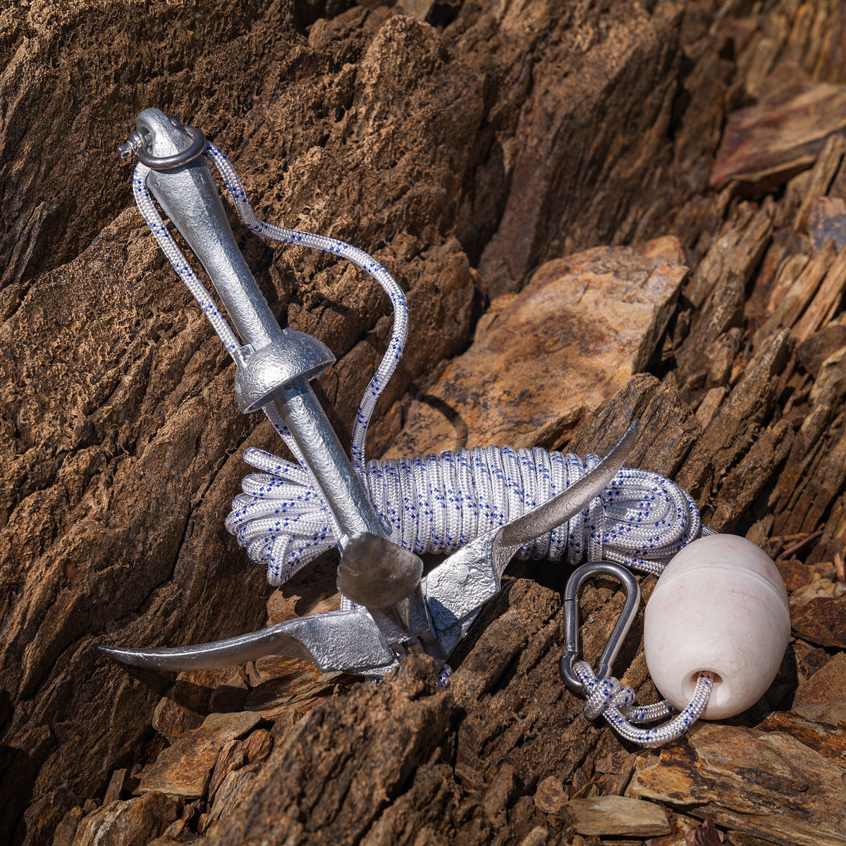 Newport Folding Grapnel Kayak Anchor 4LB-Marine Battery-1-Tiny Boat Nation