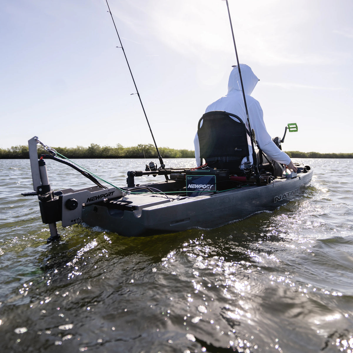 Newport NK300 3HP Electric Kayak Motor-Watercraft Engines &amp; Motors-11-Tiny Boat Nation