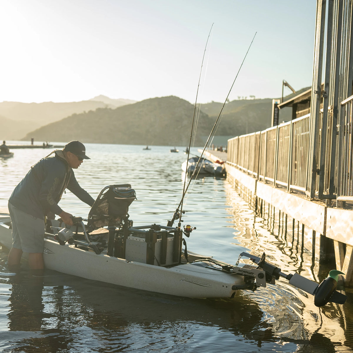 Newport NK300 3HP Electric Kayak Motor-Watercraft Engines &amp; Motors-12-Tiny Boat Nation