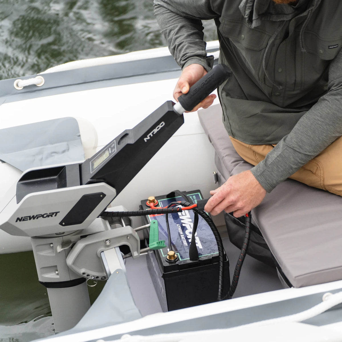 Newport NT300 3HP Electric Outboard Motor-Watercraft Engines &amp; Motors-Newport Vessels-Tiny Boat Nation