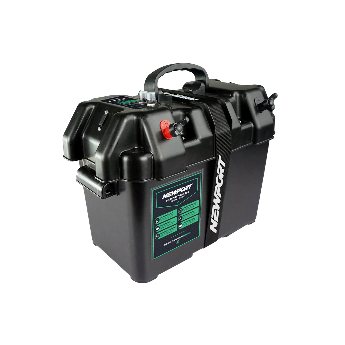 Newport Smart Battery Box (12V)-Marine Battery-1-Tiny Boat Nation