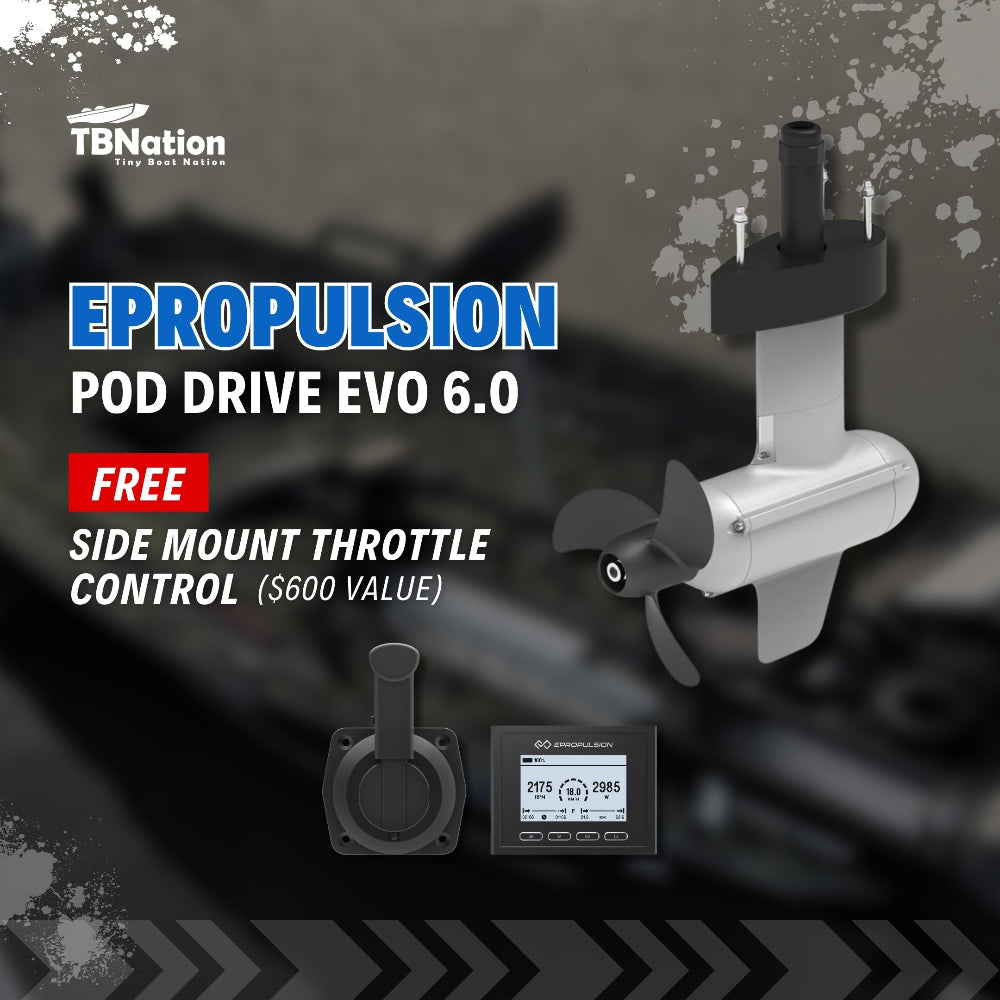 EPropulsion Electric Pod Drive EVO 1.0 - 3.0 - 6.0-Watercraft Engines & Motors-1-Tiny Boat Nation