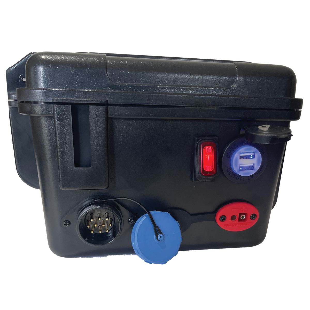 Portable Power Station with 5 Circuit Wireless Digital Switching System (batteries not included)-Electronics-14-Tiny Boat Nation