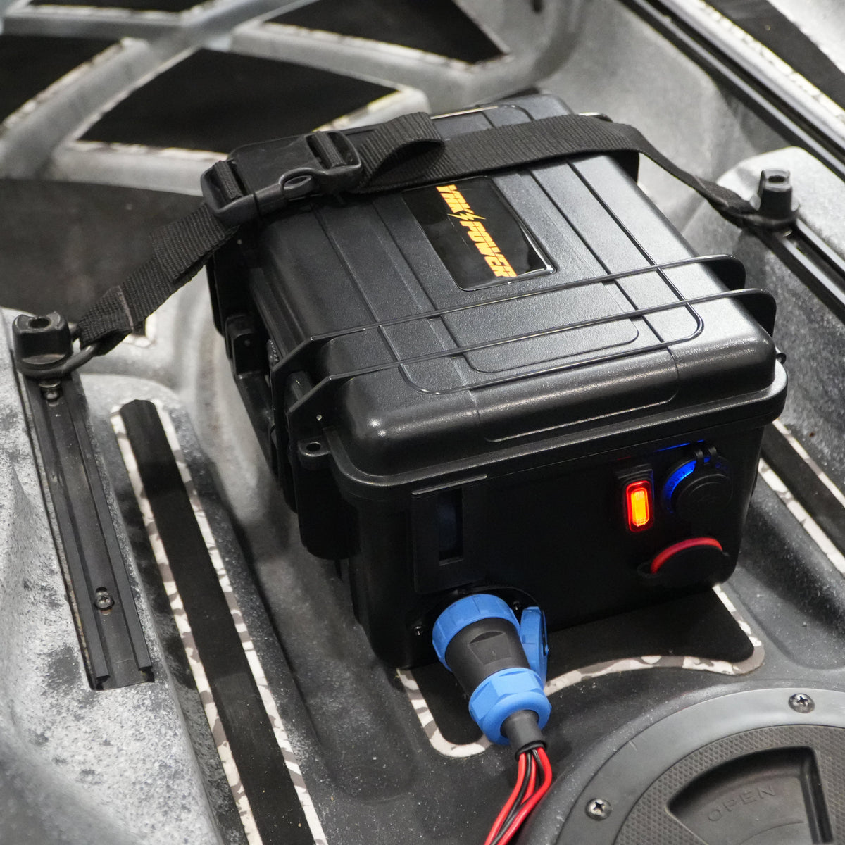 Portable Power Station with 5 Circuit Wireless Digital Switching System (batteries not included)-Electronics-8-Tiny Boat Nation