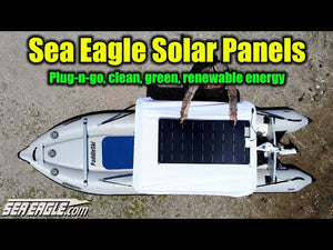 Sea Eagle 50W Semi-Flexible Solar Panel w/ Charge Controller