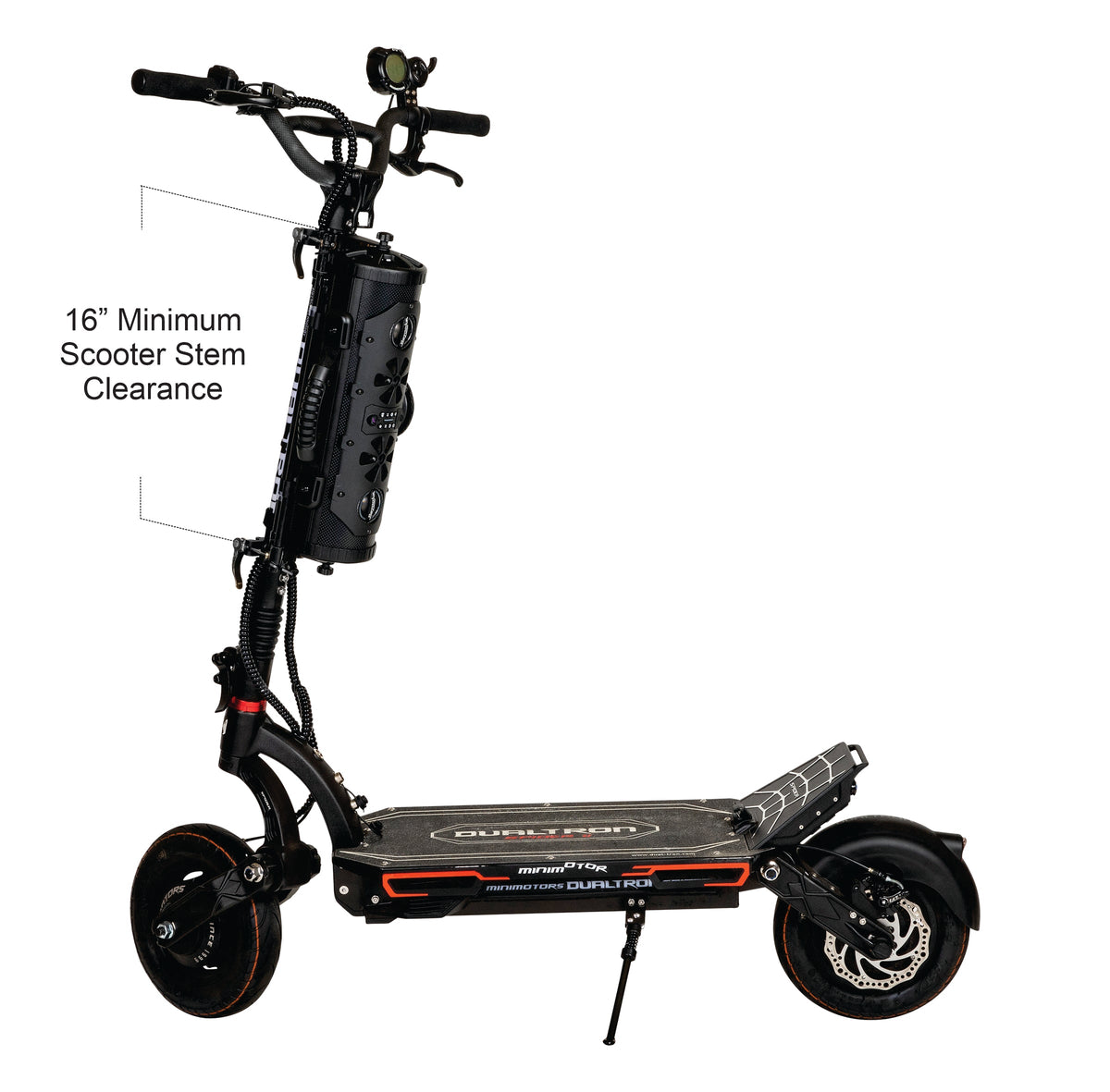 Quick Release Scooter Clamps for the Bazooka portable Party Bar MINI-5-Tiny Boat Nation