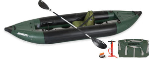 Sea Eagle 350fx Fishing Explorer Inflatable Fishing Boat-Boat-Deluxe Solo Package-2-Tiny Boat Nation