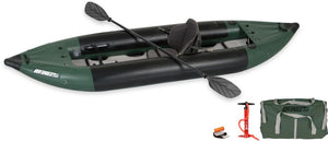 Sea Eagle 350fx Fishing Explorer Inflatable Fishing Boat-Boat-Pro Solo Package-1-Tiny Boat Nation