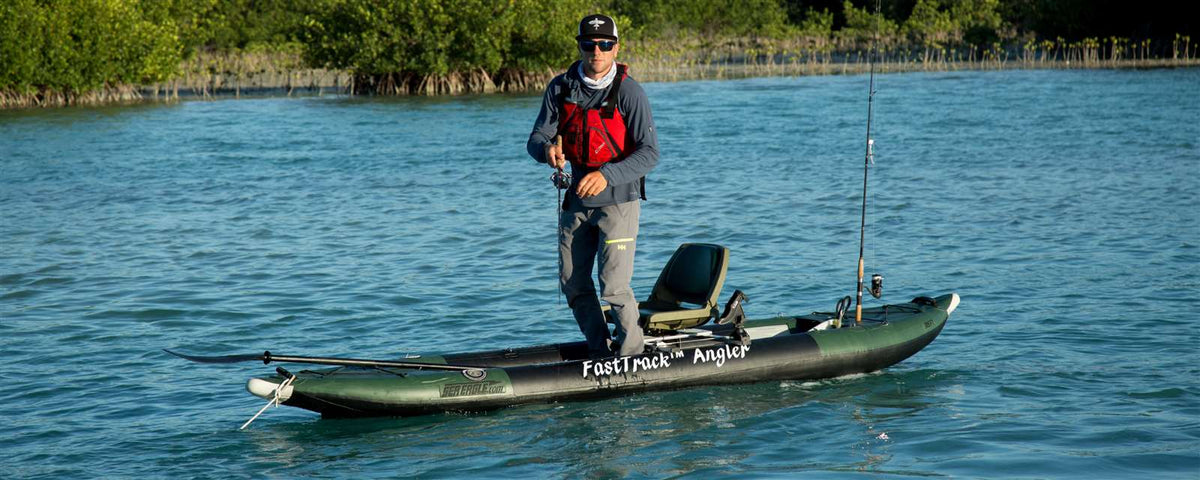 Sea Eagle 385fta FastTrack™ Angler Series Inflatable Fishing Boat-Boat-11-Tiny Boat Nation