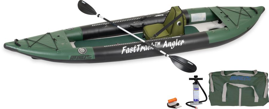 Sea Eagle 385fta FastTrack™ Angler Series Inflatable Fishing Boat-Boat-Pro Angler Package-1-Tiny Boat Nation