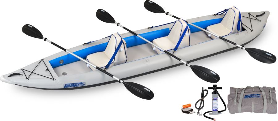 Sea Eagle 465ft FastTrack™ Inflatable Kayak-Boat-Deluxe 2 Person Package-1-Tiny Boat Nation