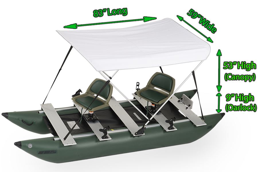 Sea Eagle Canopy for FoldCat 375fc-1-Tiny Boat Nation
