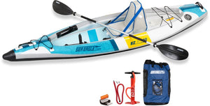 Sea Eagle EZLite10™ Inflatable Kayak-Boat-Deluxe Package-1-Tiny Boat Nation