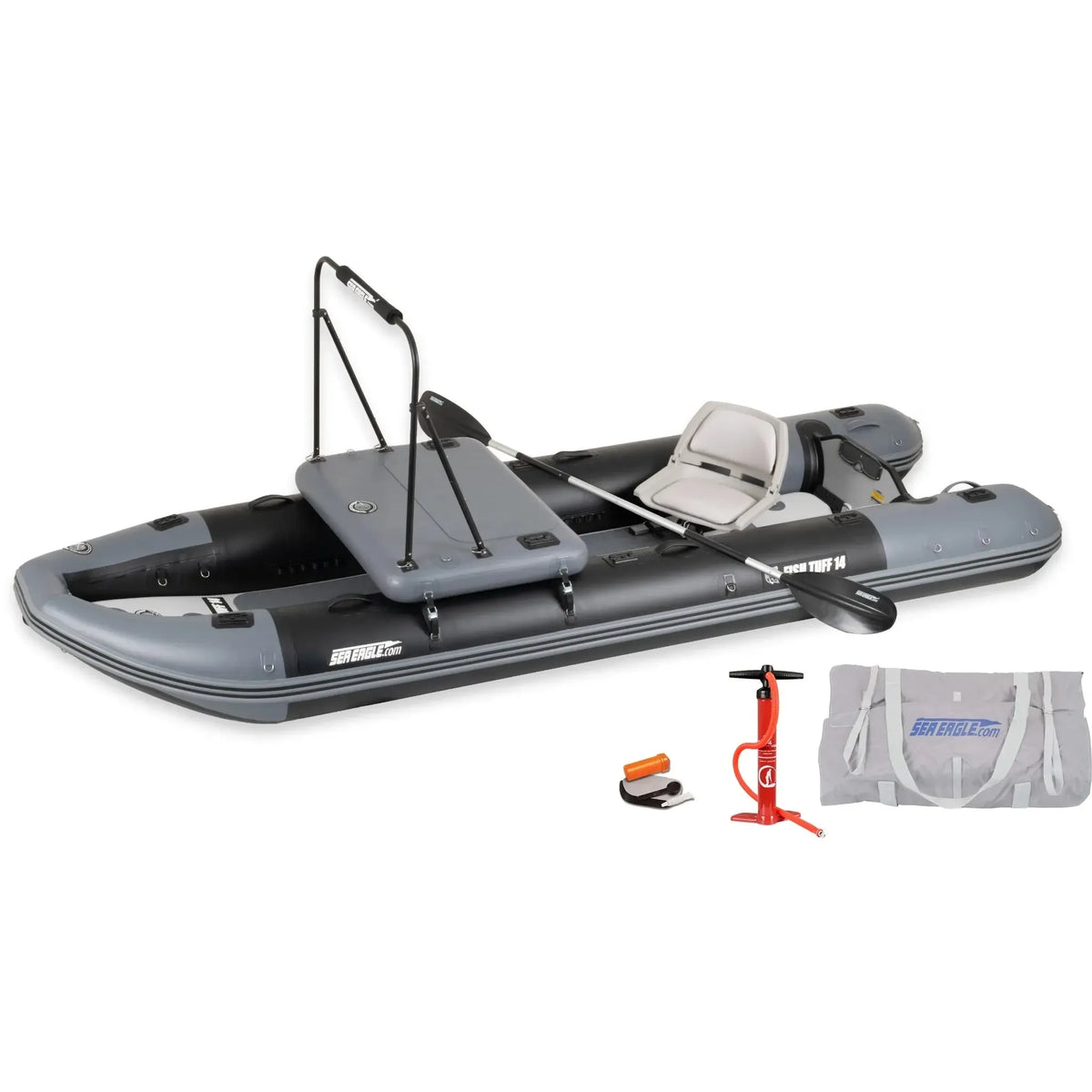 FishTuff14™ Inflatable Skiff | The Ultimate Modular Fishing Boat