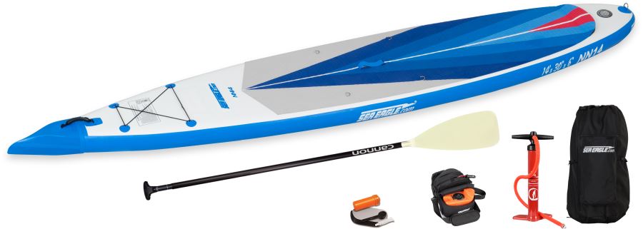 Sea Eagle NeedleNose™ 14 Inflatable Paddleboard-Boat-Electric Pump Package-4-Tiny Boat Nation
