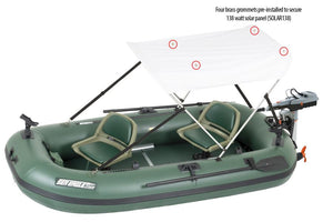 Sea Eagle Sun/Rain 138 Solar Canopy (For use with 138W solar panel)-3-Tiny Boat Nation