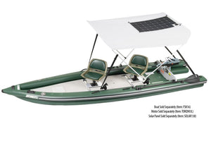 Sea Eagle Wide Sun/Rain 138 Solar Canopy (For use with 138 solar panel)-3-Tiny Boat Nation