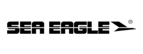 Sea Eagle logo, a manufacturer of inflatable boats, kayaks, paddleboards, and portable watercraft for recreational and fishing use.