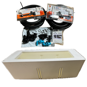 TBN Molded Livewell-Marine & Livewell Plumbing-Livewell Tank/Lid/Latch/Standard Pluming Kit-7-Tiny Boat Nation