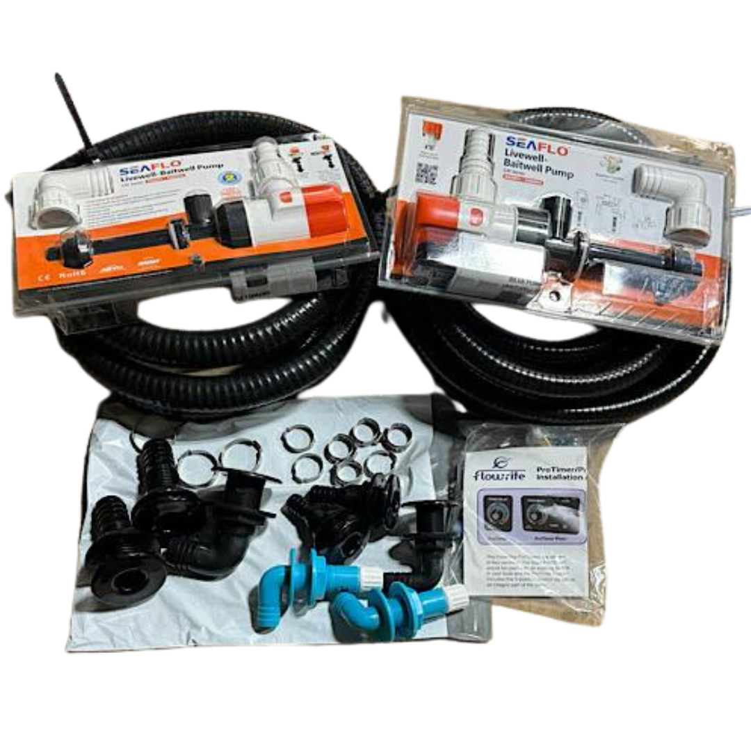 TBN Official Livewell Plumbing Kits-Marine &amp; Livewell Plumbing-Standard-1-Tiny Boat Nation