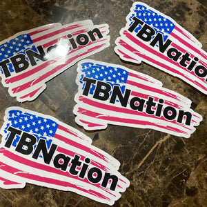 TBNation USA Flag Tackle Box Sticker-Decals-2-Tiny Boat Nation