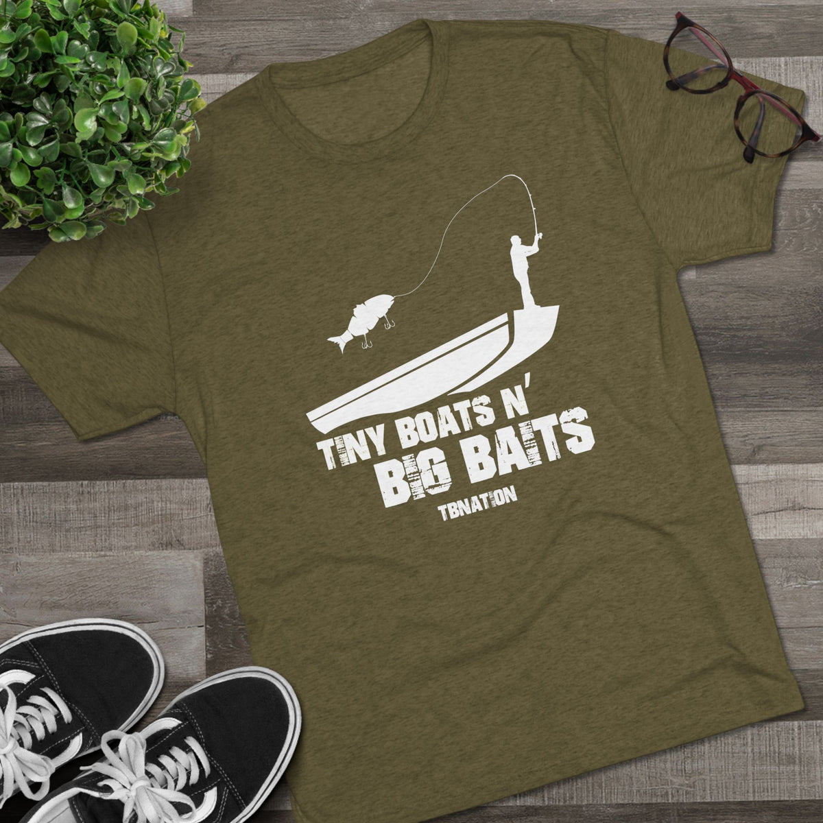 Tiny Boats N&#39; Big Baits-T-Shirt-11-Tiny Boat Nation