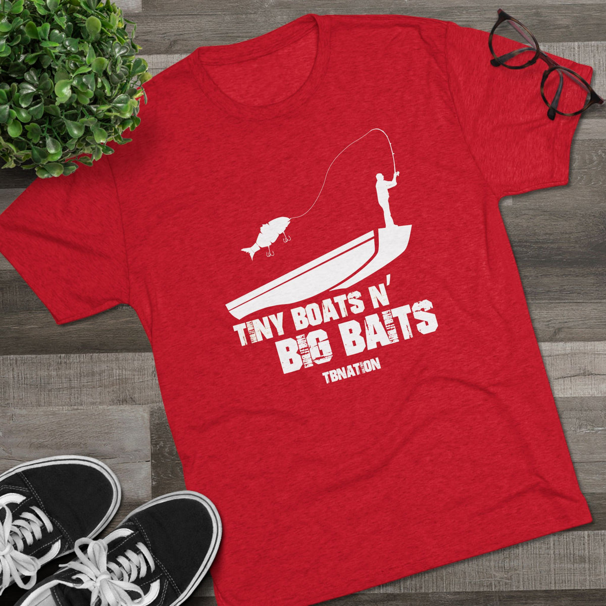 Tiny Boats N&#39; Big Baits-T-Shirt-23-Tiny Boat Nation
