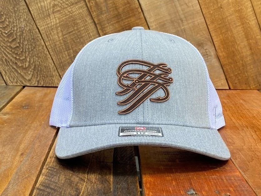 TTP Heather Grey/ Leather Patch Cut Out