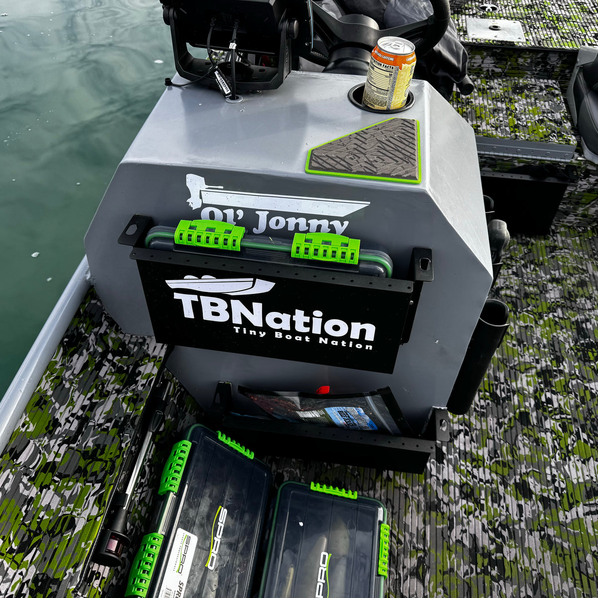 Vertical Day Box storage-Boat Outfitting-3-Tiny Boat Nation