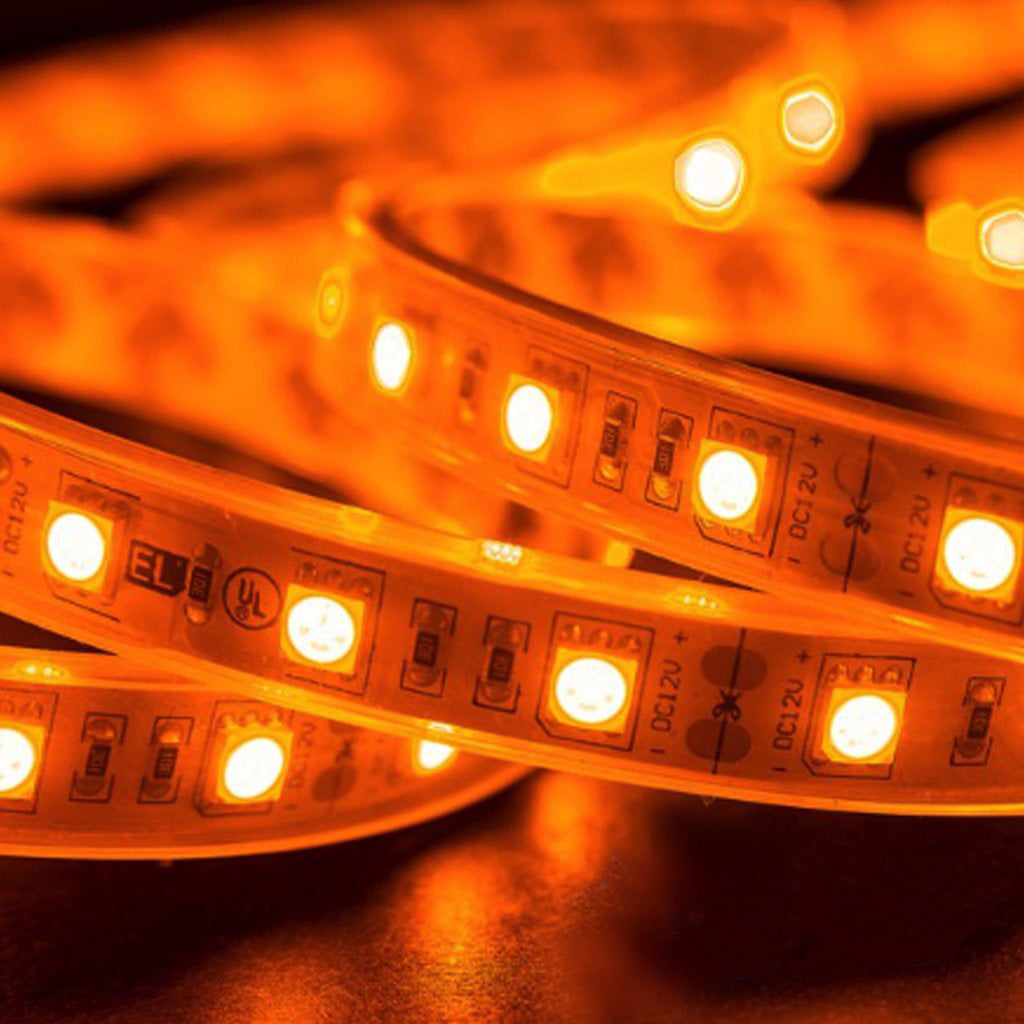 Waterproof Flexible Light Strip - IP68 - 12V Amber