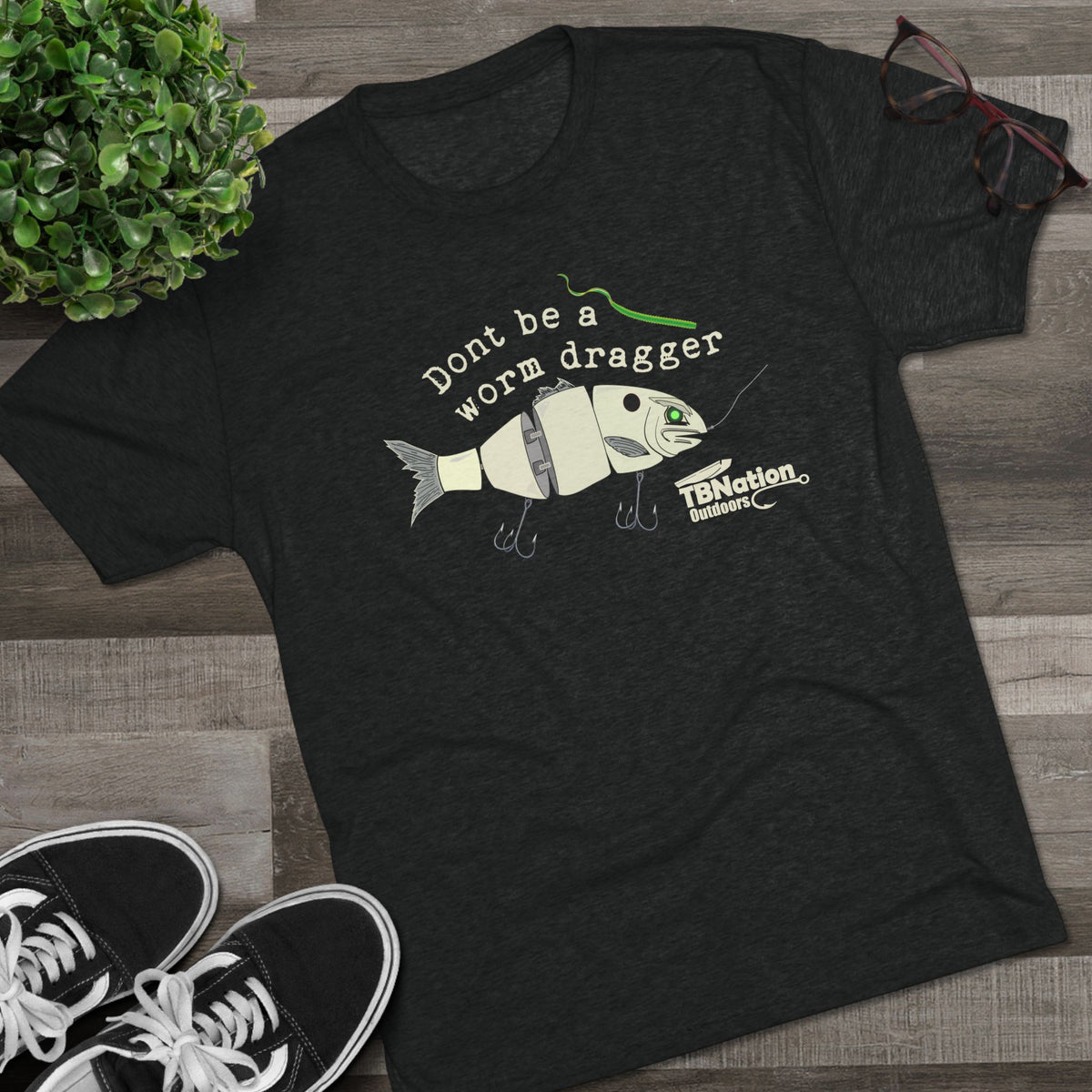 Worm Dragger-T-Shirt-8-Tiny Boat Nation