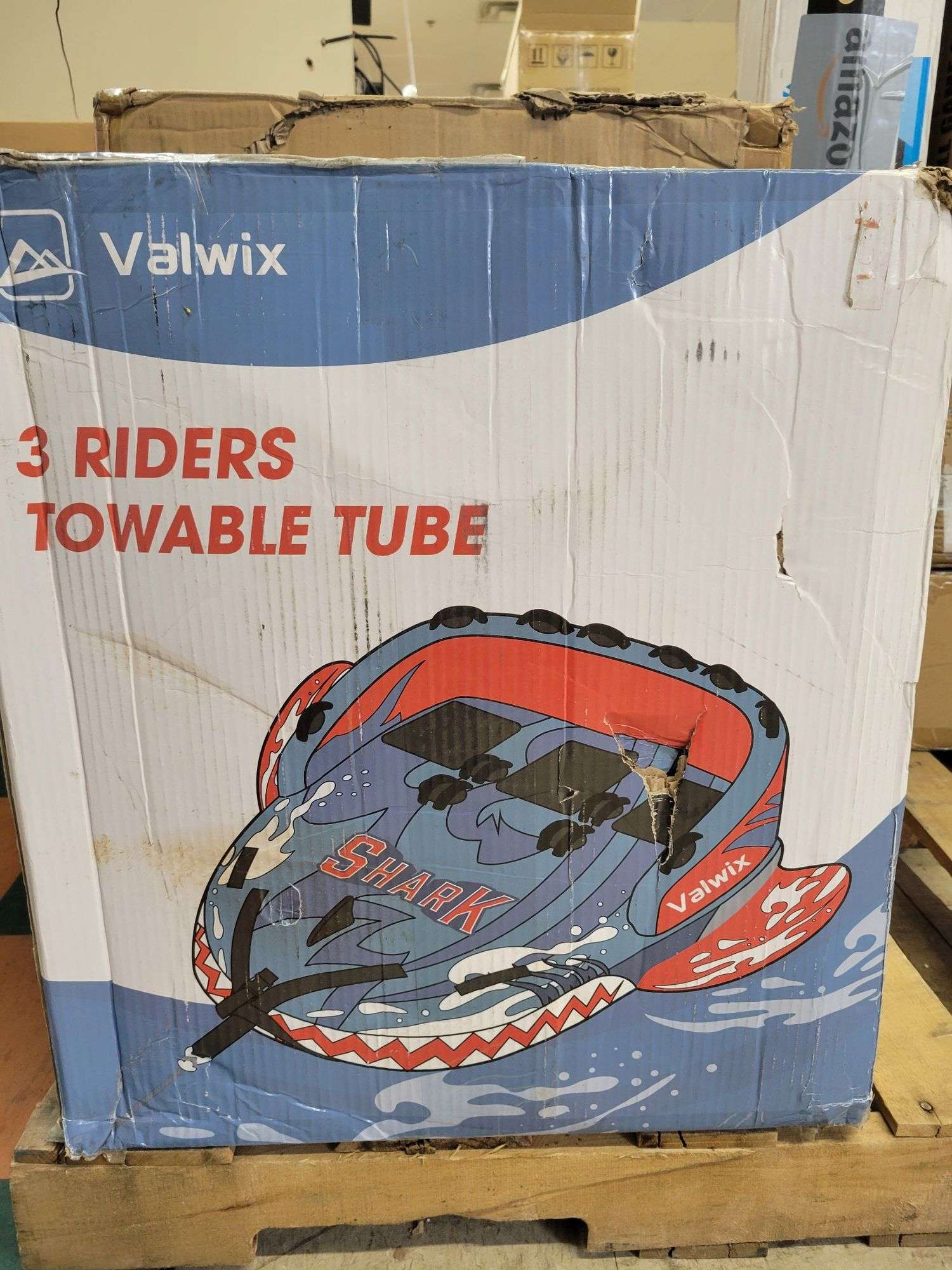 3 Rider Inflatable Tow Tube - NEW IN BOX