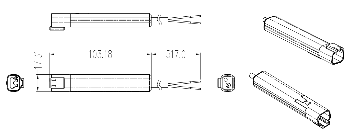 24V-to-12V Smart DT Connector