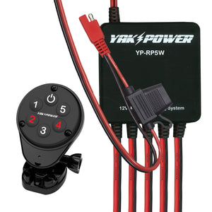 YP-RP5W-OR Five Circuit Wireless Digital Switching System with Steering Wheel Control-Electronics-5-Tiny Boat Nation