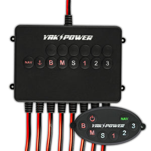 YP-RP8R 8 Circuit Bluetooth Enabled Switching System-Electronics-5-Tiny Boat Nation