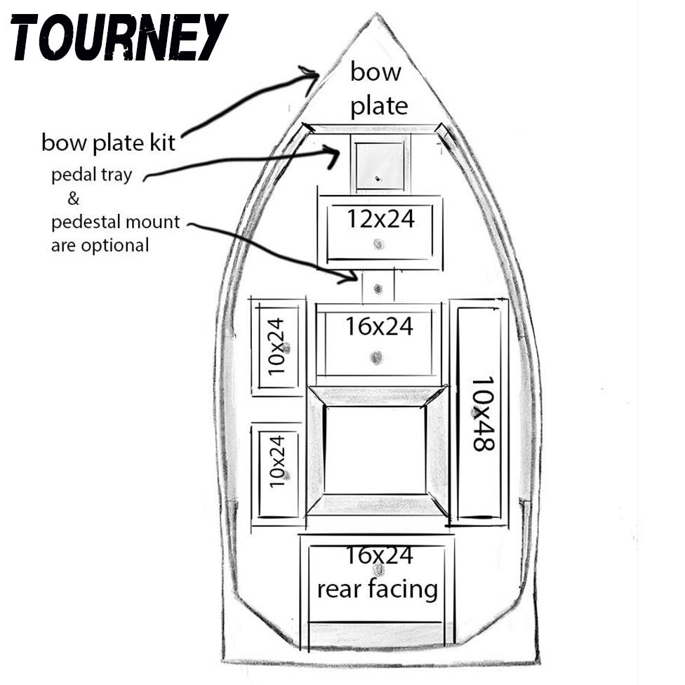 14-16ft V hull jon Boat build kit