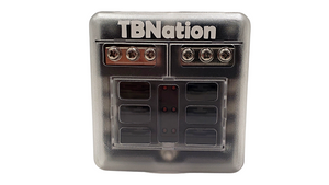 TBN Official Fuse Block w/ negative busbar combo | 6- way