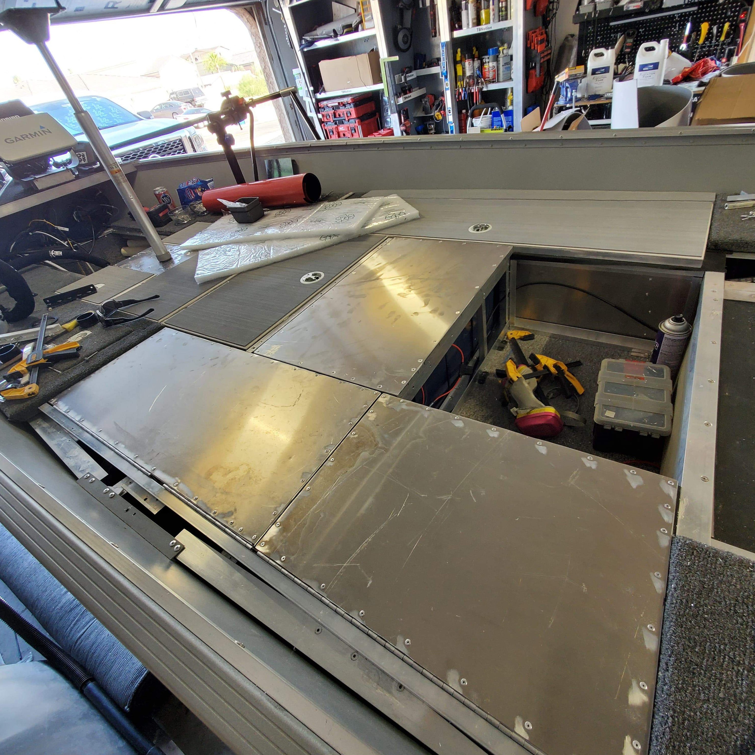 build your own deck fish box Build from Scratch - Frame & Lids Combo