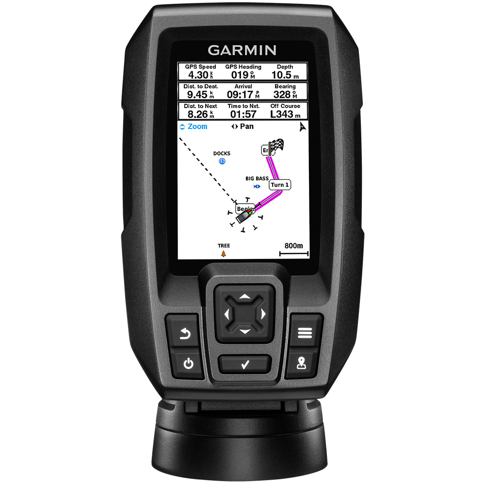 Garmin Striker Vivid 4cv, Easy-to-Use 4-inch Color Fishfinder and