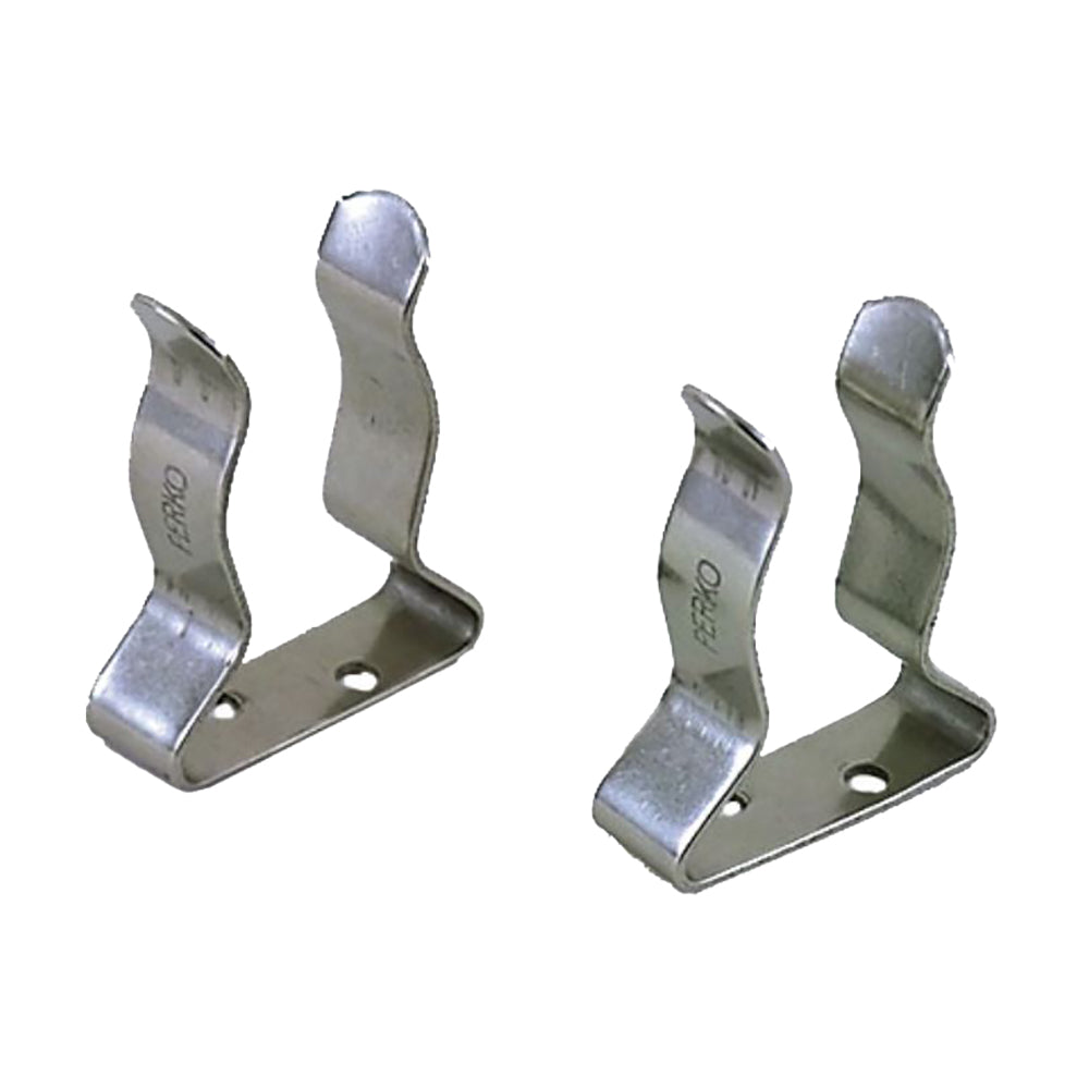 Perko Stainless Steel Boat Hook Holders - Pair - Tiny Boat Nation
