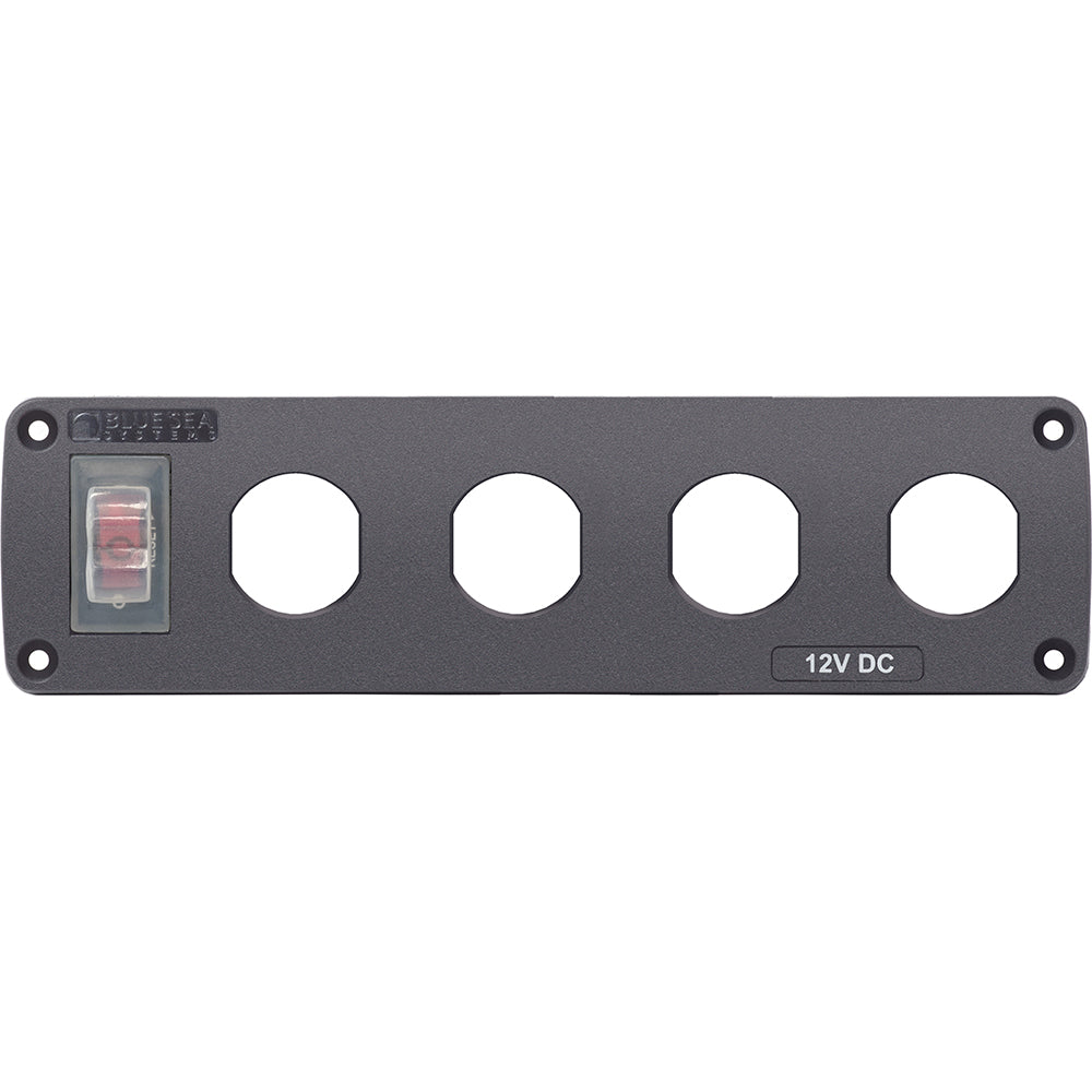 Blue Sea Water Resistant USB Accessory Panel 15A Circuit Breaker, 4x  Tiny Boat Nation