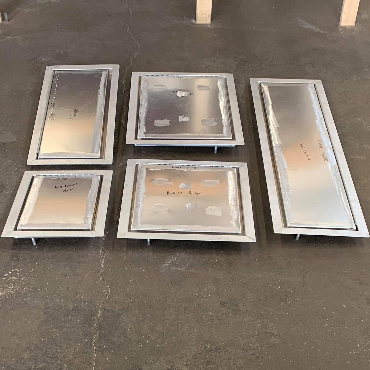 Drop-in Dry Hatch Lids - Pre-Built