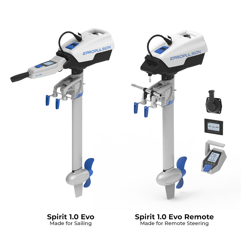 EPropulsion Spirit 1.0 EVO - 3HP Electric Outboard Motor
