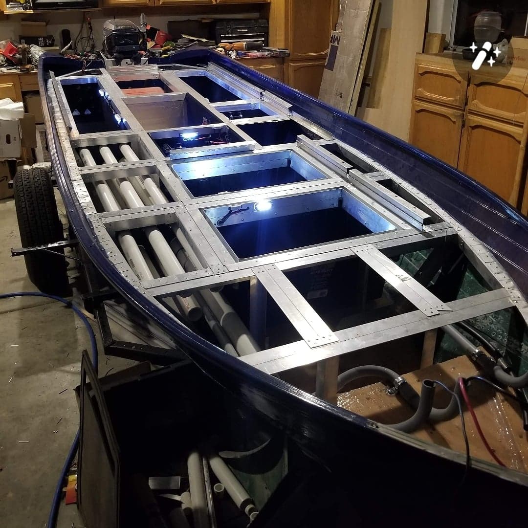 Build from Scratch - Aluminum Framing Kit - Tiny Boat Nation