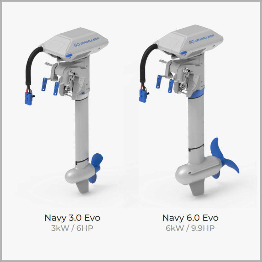 EPropulsion Navy 3.0 - 6.0 Electric Outboard Motor