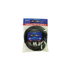 Plashlight Poquito RGBW Bluetooth light controller with wiring, packaged.