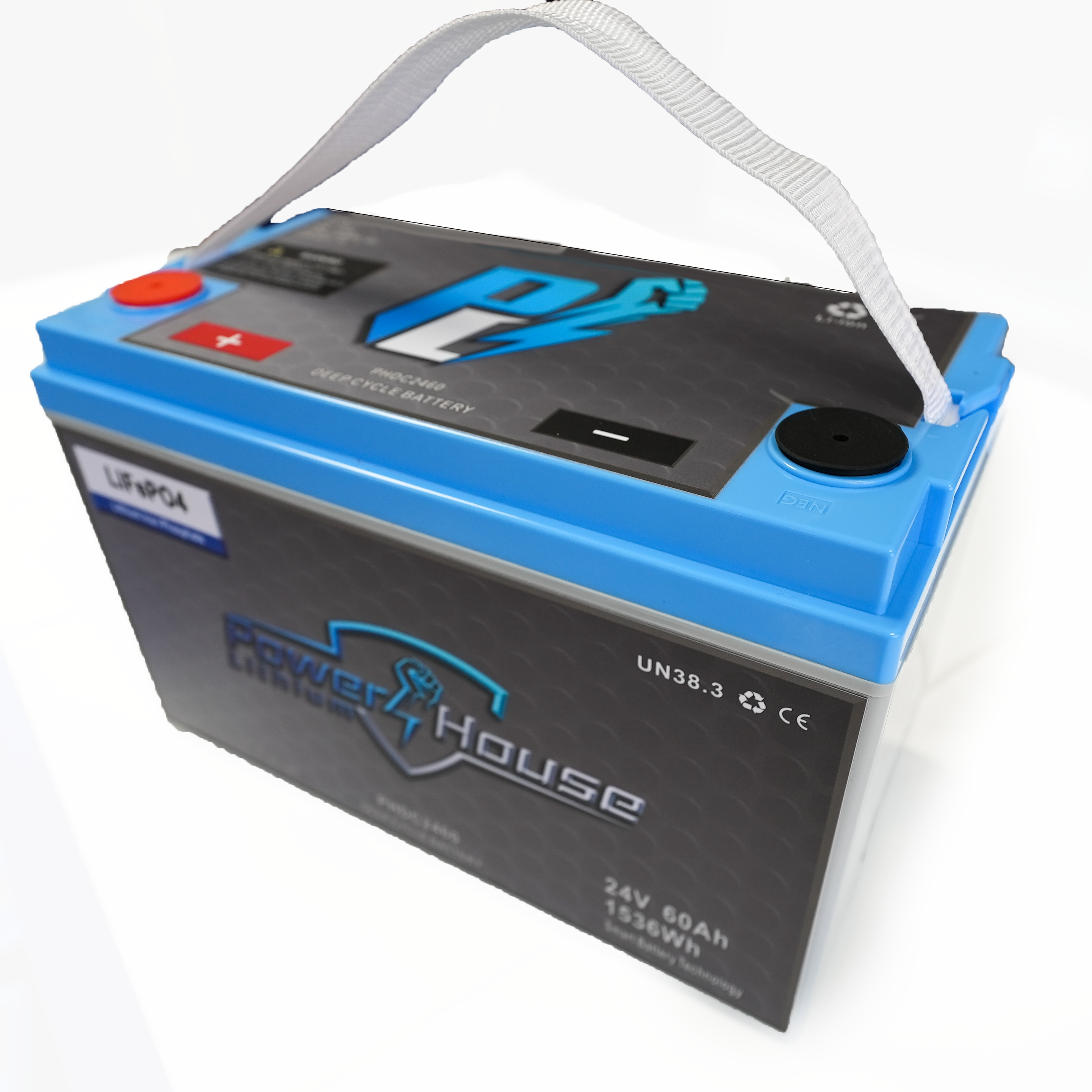 Power House 24v Deep Cycle Lithium Battery - Tiny Boat Nation