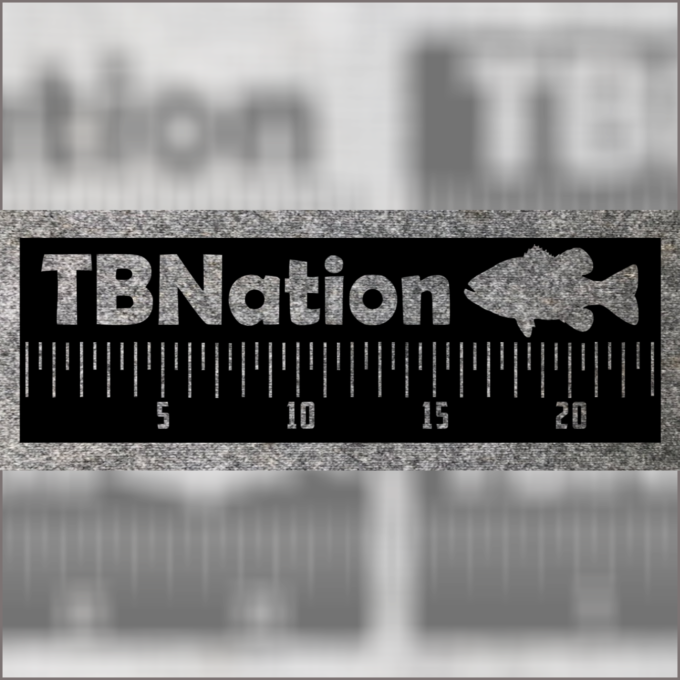 TBNation Ruler Carpet Decal - Tiny Boat Nation