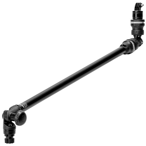 Black Railblaza Camera Boom 600 R-Lock with adjustable joints and camera platform.