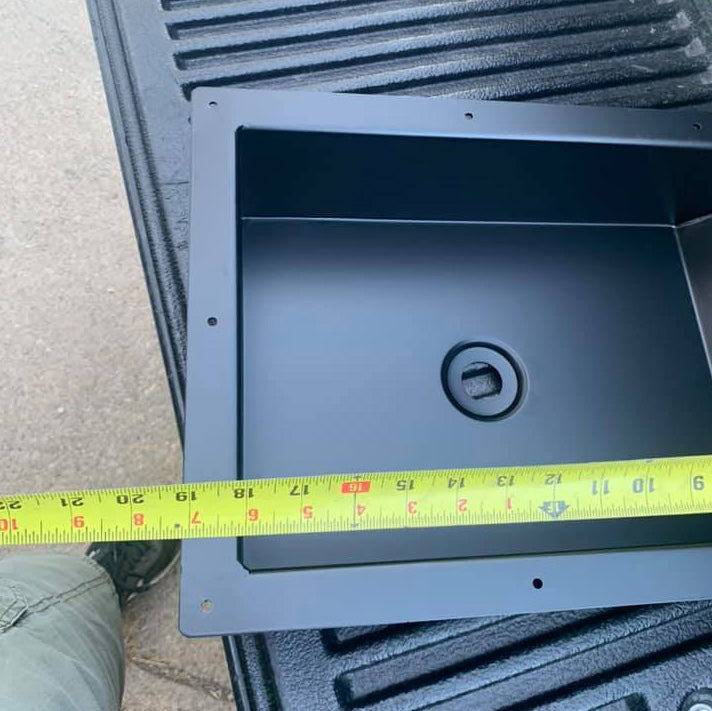 Recessed Trolling Motor Pedal Tray | Multiple Sizes
